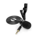 Lavalier-Mikrofon perfekt für Kamera Camcorder PC z.B. für Interviews Livestreams 3,5mm for Camera