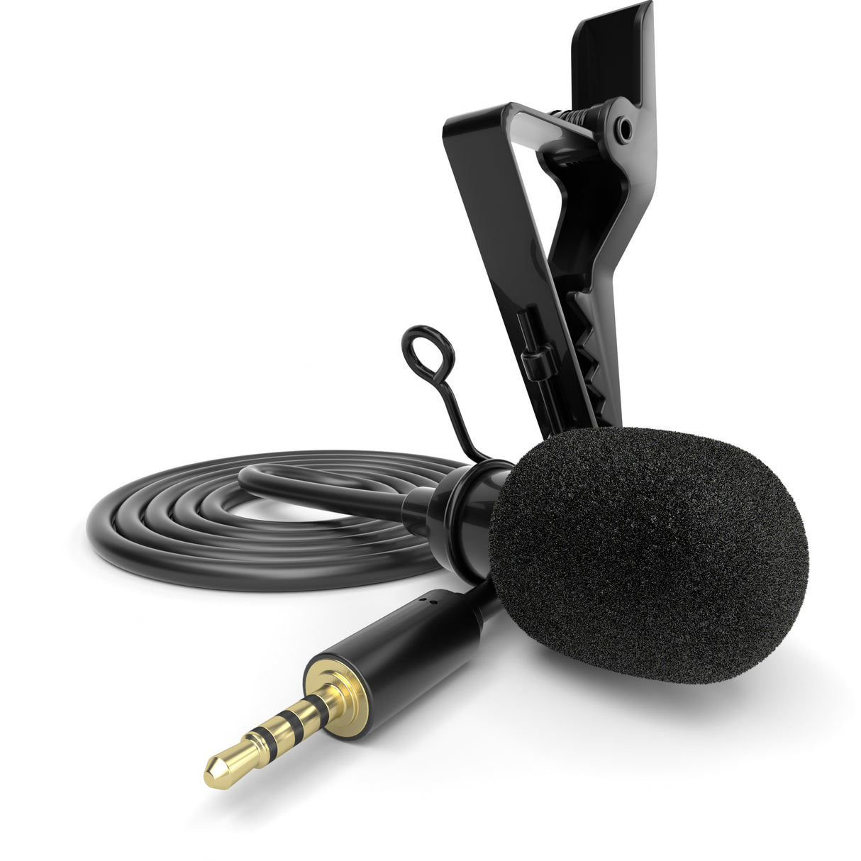Lavalier-Mikrofon perfekt für Smartphones z.B. für Interviews Livestreams 3,5mm for Smartphone