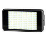 ayex LED light Videoleuchte mit 120 LEDs Inkl. Li-Ion Akku und Ladegerät