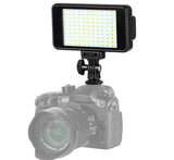 ayex LED light Videoleuchte mit 120 LEDs Inkl. Li-Ion Akku und Ladegerät