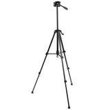 Kamerastativ mit 3-Wege-Kopf höhenverstellbar bis 163 cm leicht & stabil bis 5 kg