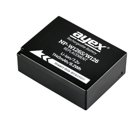 NP-W126S Akku 2er Set für z.B. Fujifilm X-T4 X-T3 X-T2 X-T30 X-H1 GFX 100S GFX 50S GFX 50R