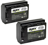 ayex Power Set mit 2x NP-FZ100 Akku + 1x USB Dual Ladegerät zB Sony Alpha A7R III A9 II Alpha 1