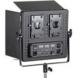 ayex Profi-Videoleuchte mit 1296 LEDs DMX kompatibel inklusive Funk-Fernbedienung