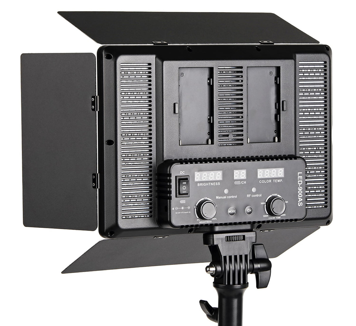 Profi Videoleuchte mit 900 LEDs 3200K-5600K inklusive Funk-Fernbedienung