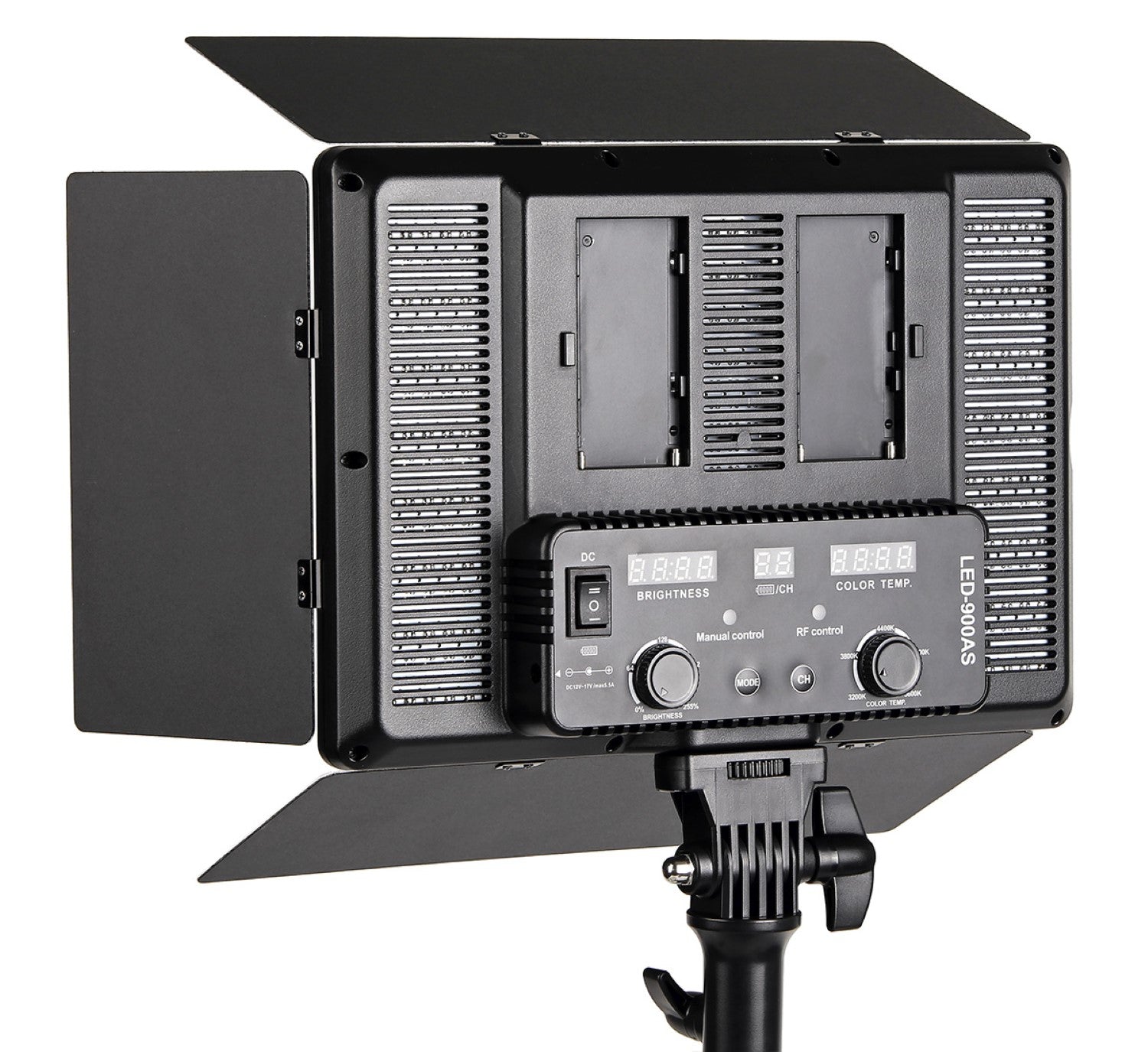 Profi Videoleuchte mit 900 LEDs 3200K-5600K inklusive Funk-Fernbedienung