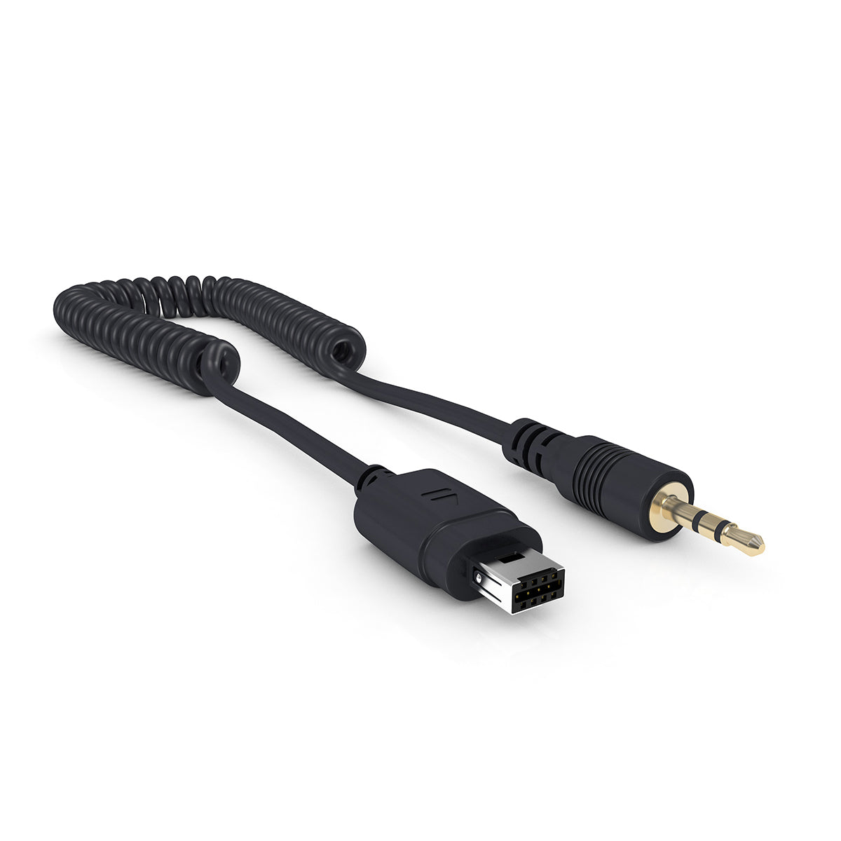 Spiral Adapterkabel DC2 zB Nikon Z7 Z6 D7500 D7100 D750 D610 D90 D5600 D3300
