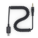 Spiral Adapterkabel S2 zB Sony Alpha A9 A7 A6500 A58 NEX-3N DSC-HX400