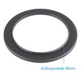 Step Up Ring 58mm-82mm Reduzierring Adapterring Universal passend