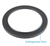 Step Up Ring 74mm-82mm Reduzierring Adapterring Universal passend