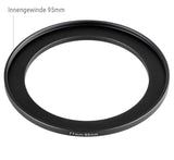 Step Up Ring 77mm-95mm Reduzierring Adapterring Universal passend