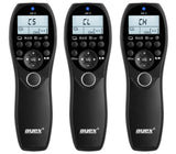 Timer Fernauslöser AX-3 N3 zB Canon EOS R5 1D X Mark II 5D Mark IV 5DS 6D 7D Mark II Serie Bulb Delay Fokussieren