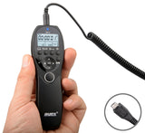 Timer Fernauslöser AX-3 RR90 zB für Fujifilm X-T10 X-M1 X-A3 X-A10 Serie Bulb Delay Fokussieren