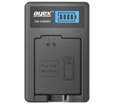USB Ladegerät für Sony NP-FW50 Akkus beleuchtetes Display Ladestandanzeige