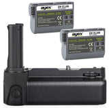 Batteriegriff für Nikon Z7 Z7II Z6 Z6II Z5 wie MB-N10 inkl. 2x EN-EL15B Akkus
