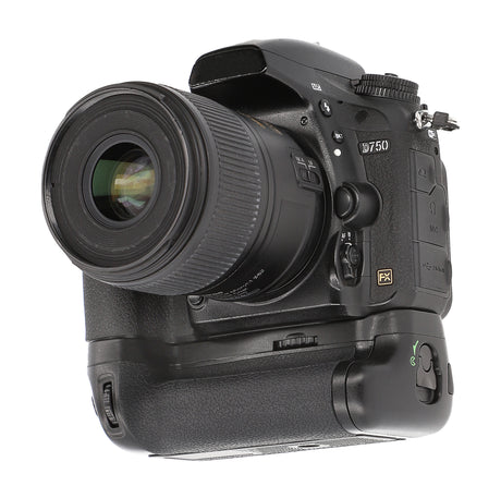 Batteriegriff Set für Nikon D750 wie MB-D16 + 2x EN-EL15B Akku + 1x USB Dual Ladegerät