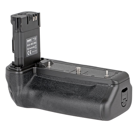Batteriegriff für Canon EOS R5 R6 R6 Mark II wie BG-R10 kompakter Handgriff bequemer & sicherer Halt