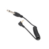 Blitz-Anschlusskabel elektronisches Blitzkabel 6,35 / 2,5 mm Klinke für Blitzauslöser (CL1/2)