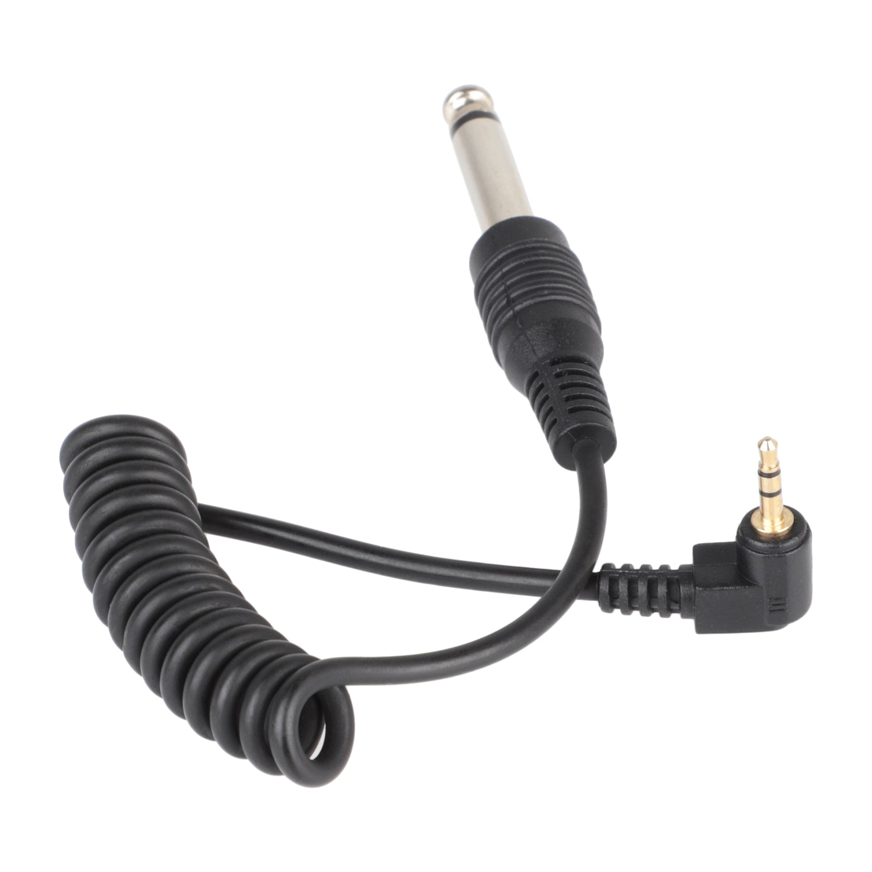 Blitz-Anschlusskabel elektronisches Blitzkabel 6,35 / 2,5 mm Klinke für Blitzauslöser (CL1/2)