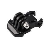 Schnellverschluss Adapter kompatibel für Actioncams GoPro Halterungen Release Buckle Clip