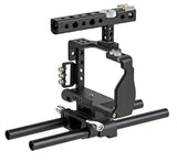 ayex Kamera Cage C6 für Sony Alpha A6000, A6300, A6500