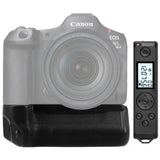 Batteriegriff für Canon R5 Mark II ersetzt BG-R20 Hochformatgriff mit Timer-Fernauslöser R5II