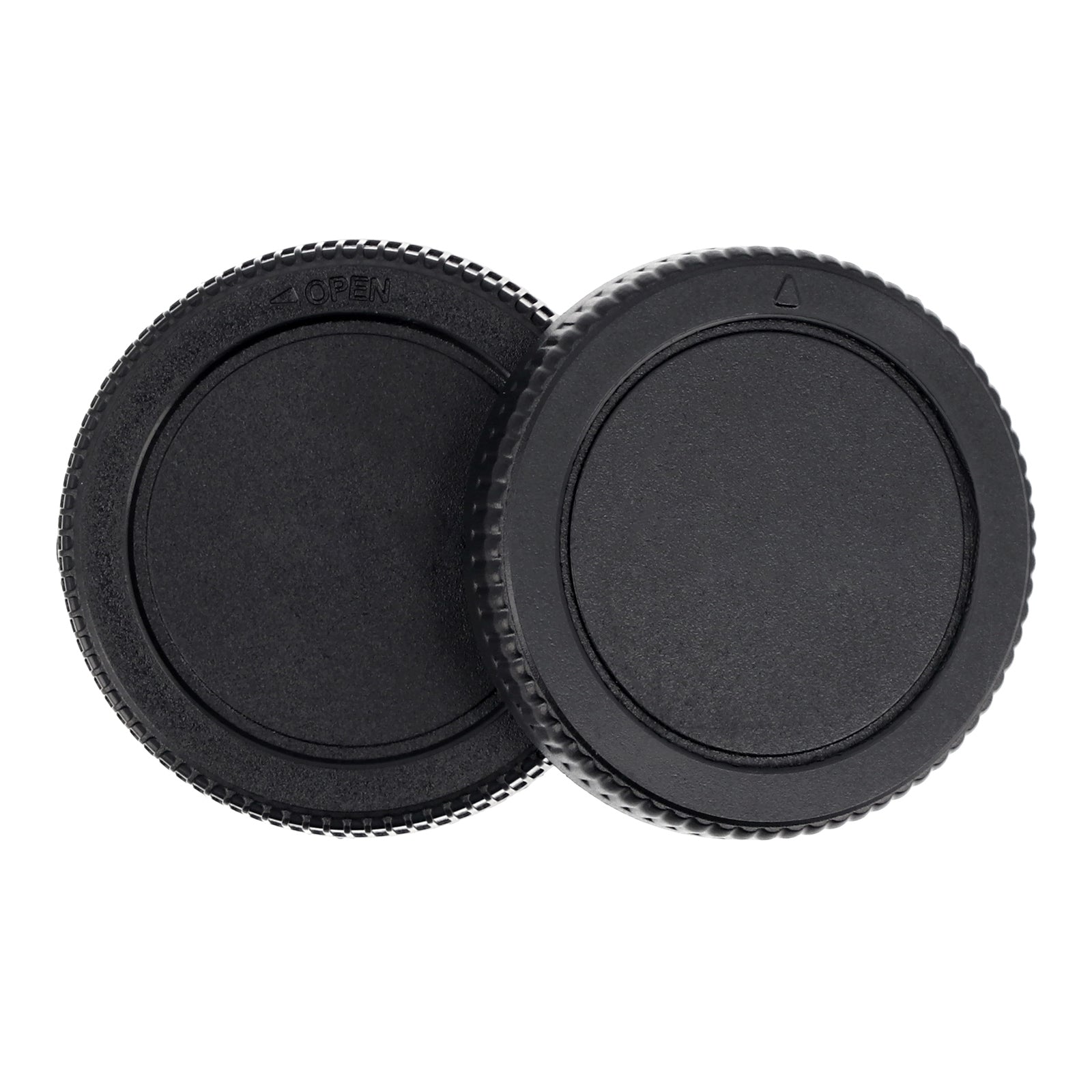 Kameragehäusedeckel & Objektivrückdeckel Set für Micro Four Thirds – Schutzkappen für Kamera & Objektiv