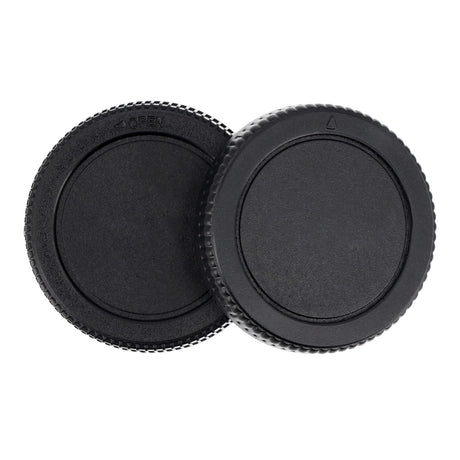 Kameragehäusedeckel & Objektivrückdeckel Set für Micro Four Thirds – Schutzkappen für Kamera & Objektiv
