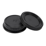 Kameragehäusedeckel & Objektivrückdeckel Set für Pentax K – Schutzkappen für Kamera & Objektiv
