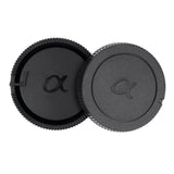 Kameragehäusedeckel & Objektivrückdeckel Set für Sony A-Mount – Schutzkappen für Kamera & Objektiv