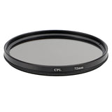 Polfilter Polarisationsfilter Cirkular zirkular CPL 72mm