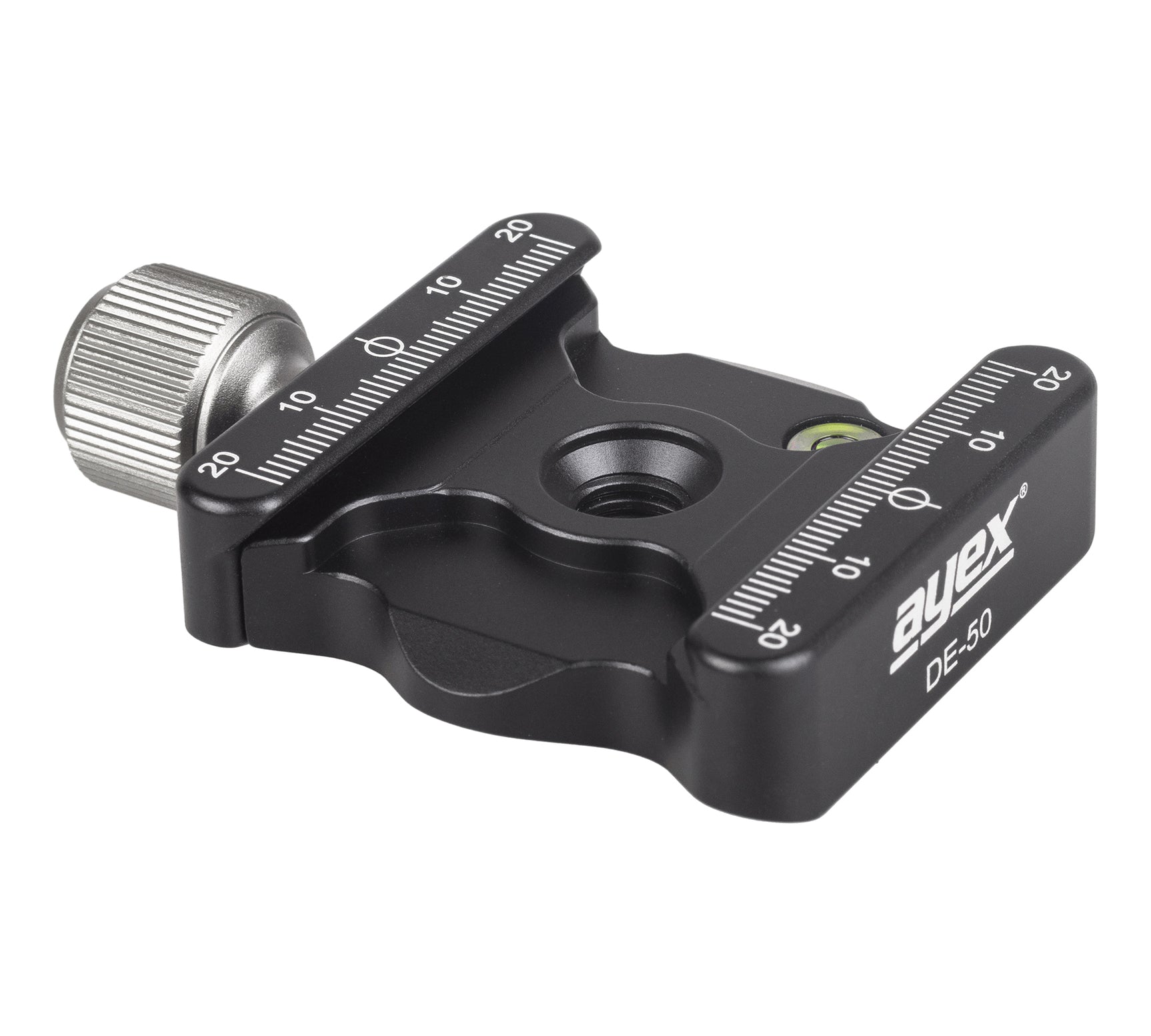 Universale QR-Klemme Schnellspannklemme 3/8 Zoll mit 1/4 Zoll Adapter Arca-Swiss für Stative, Köpfe & Einbeinstative