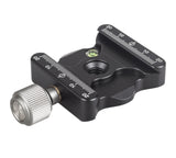 Universale QR-Klemme Schnellspannklemme 3/8 Zoll mit 1/4 Zoll Adapter Arca-Swiss für Stative, Köpfe & Einbeinstative