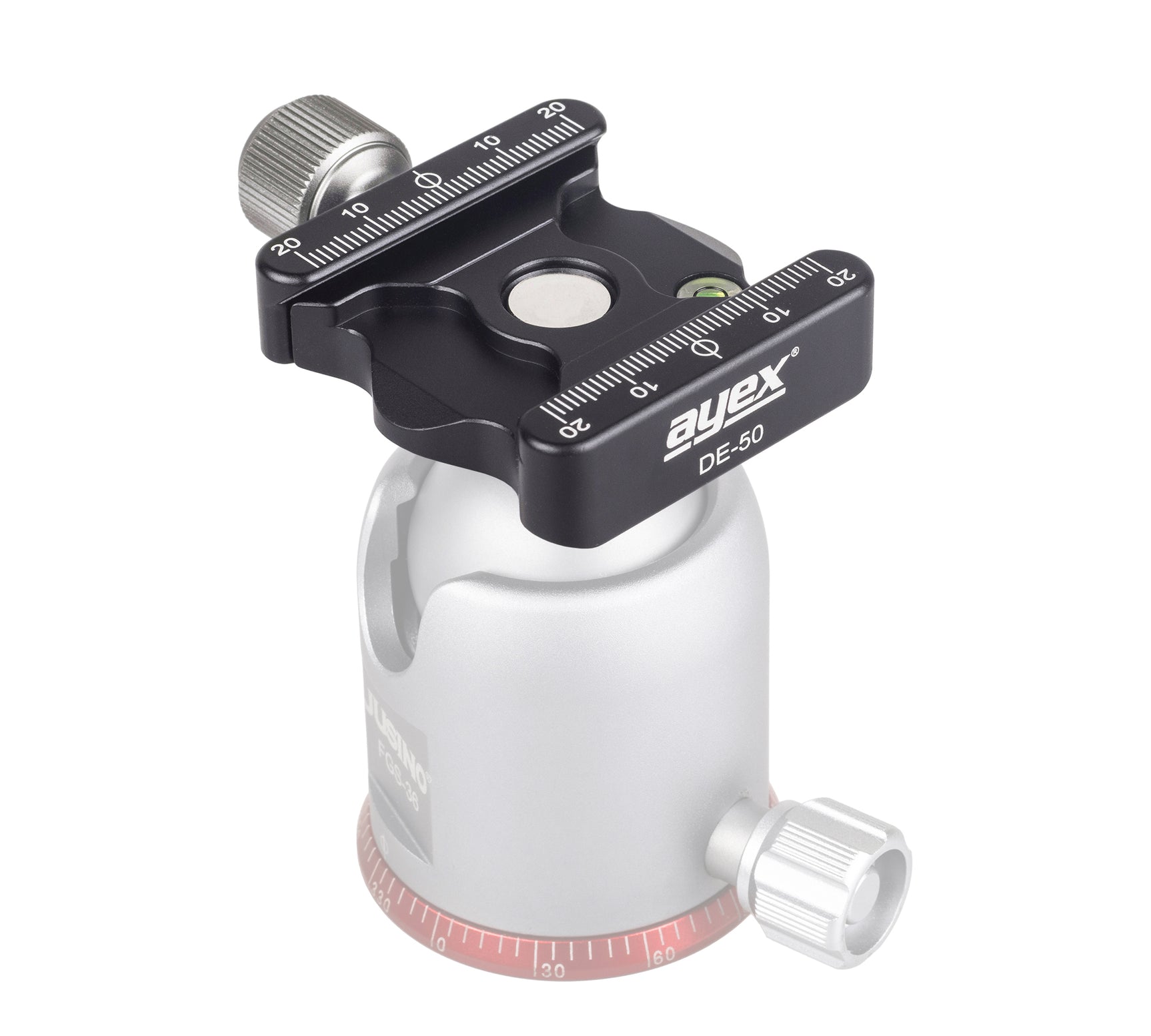 Universale QR-Klemme Schnellspannklemme 3/8 Zoll mit 1/4 Zoll Adapter Arca-Swiss für Stative, Köpfe & Einbeinstative