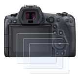 Display-Schutzglas für Canon EOS R5, R5 Mark II, R5 C, R1, R3 – 0,3 mm 9H gehärtetes Glas 3 Stück