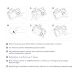 Display- & Objektiv-Schutzglas für DJI Osmo Action 3, Action 4 – 9H gehärtetes Glas, Komplettschutz-Set - 2er Pack