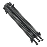 JUSINO Hochwertiges Profi Video-Stativ aus Karbon 66cm bis 150cm Höhe 18kg Tragfähigkeit + gepolsterter Tasche DK-1503C