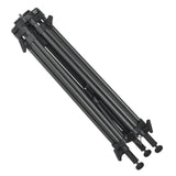 JUSINO Hochwertiges Profi Video-Stativ aus Karbon 66cm bis 150cm Höhe 18kg Tragfähigkeit + gepolsterter Tasche DK-1503C