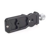 Einstellschlitten Makroschiene Klemme+Schraubkopf DSLR-Kameras Stativköpfe Arca-Swiss CHC Aluminium 100cm