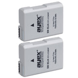 Batteriegriff Set für Nikon D5300 D3300 D3200 D3100 + 2x EN-EL14 Akku + USB Dual Ladegerät