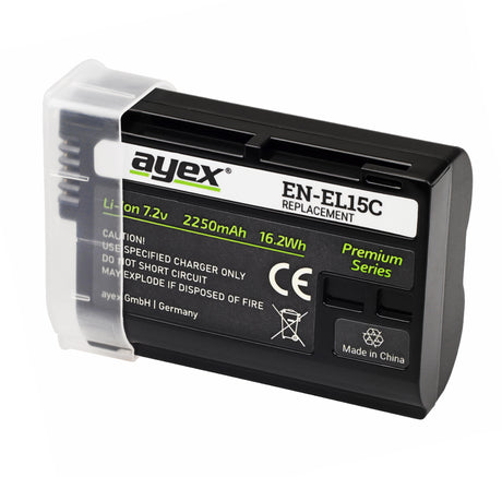 Batteriegriff für Nikon Z6 II & Z7 II inkl. Timer-Fernauslöser + 2x EN-EL15C Akkus