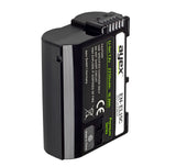 EN-EL15C Premium-Akku für zB Nikon Z7 II Z6 D7500 D7000 D850 D750 D610 D800E lange Laufzeit 2250mAh