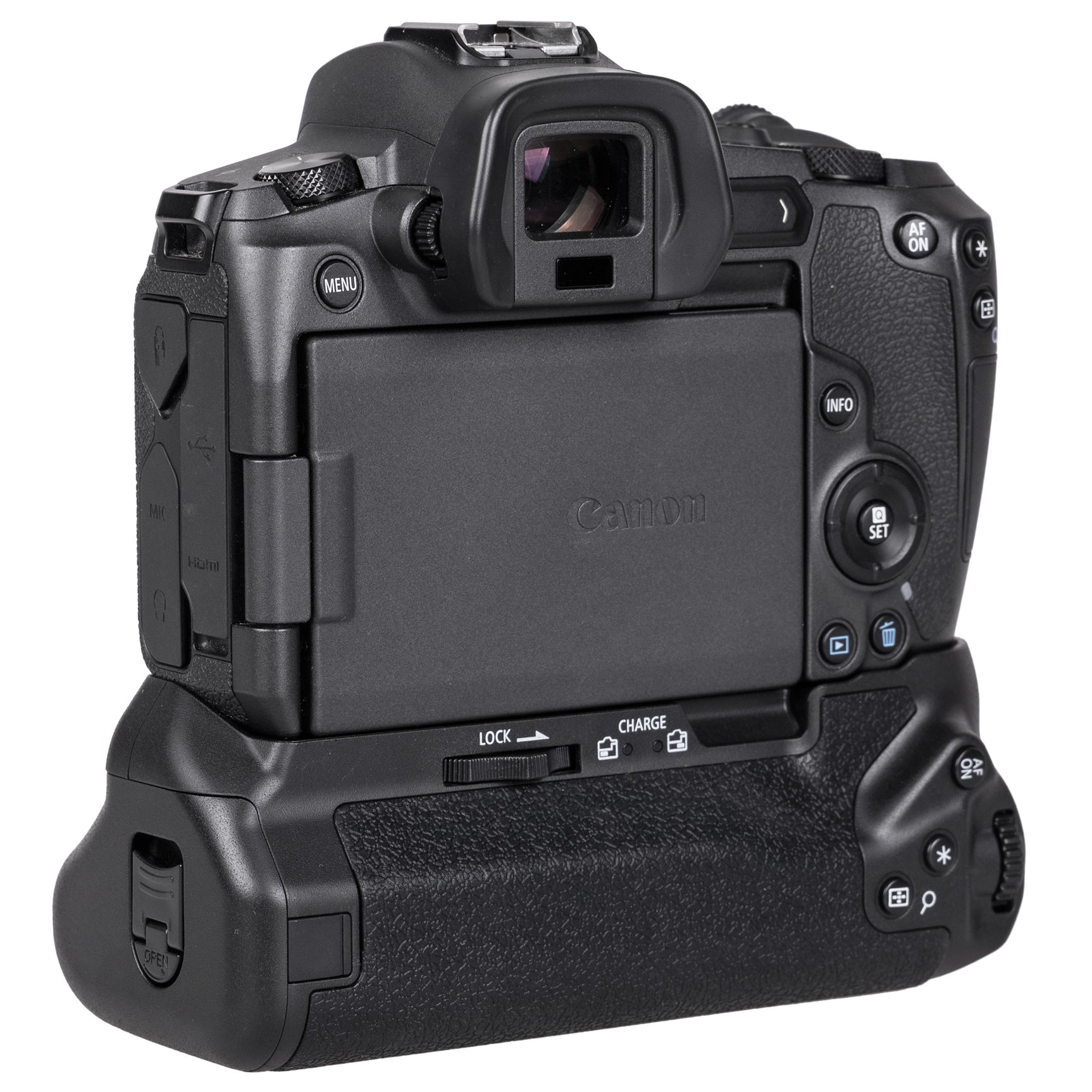 Batteriegriff für Canon EOS R Ra Ersatz für BG-E22 kompakter Handgriff Ladefunktion + USB-C Netzteil
