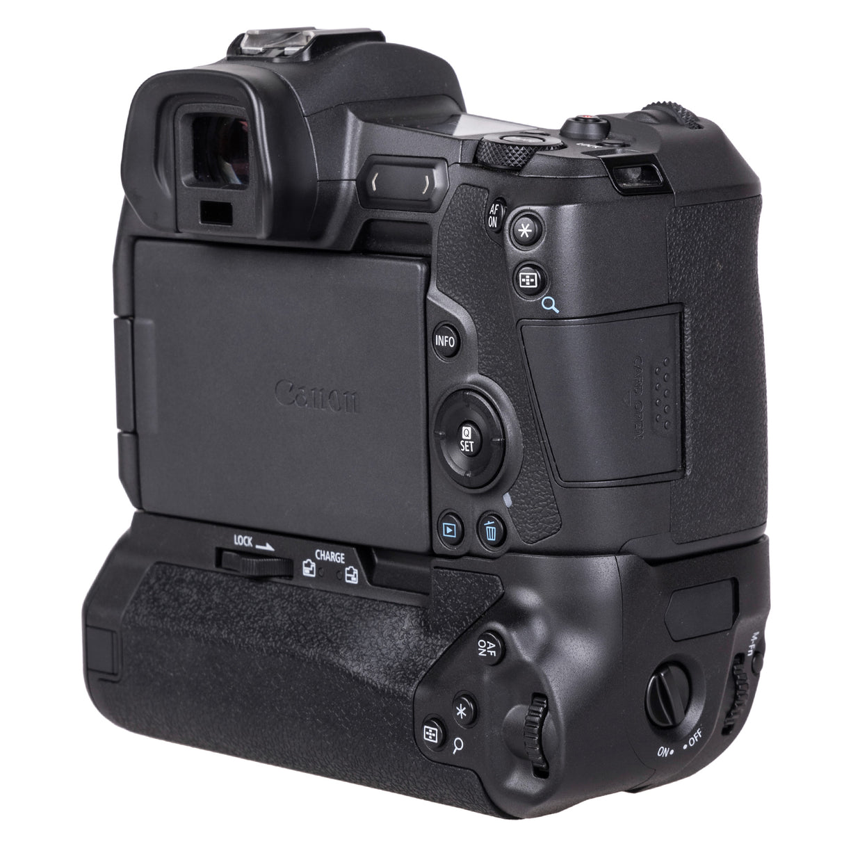 ayex Batteriegriff für Canon EOS R Ra wie BG-E22 B-WARE Handgriff mit Ladefunktion Inkl. USB-C Netzteil