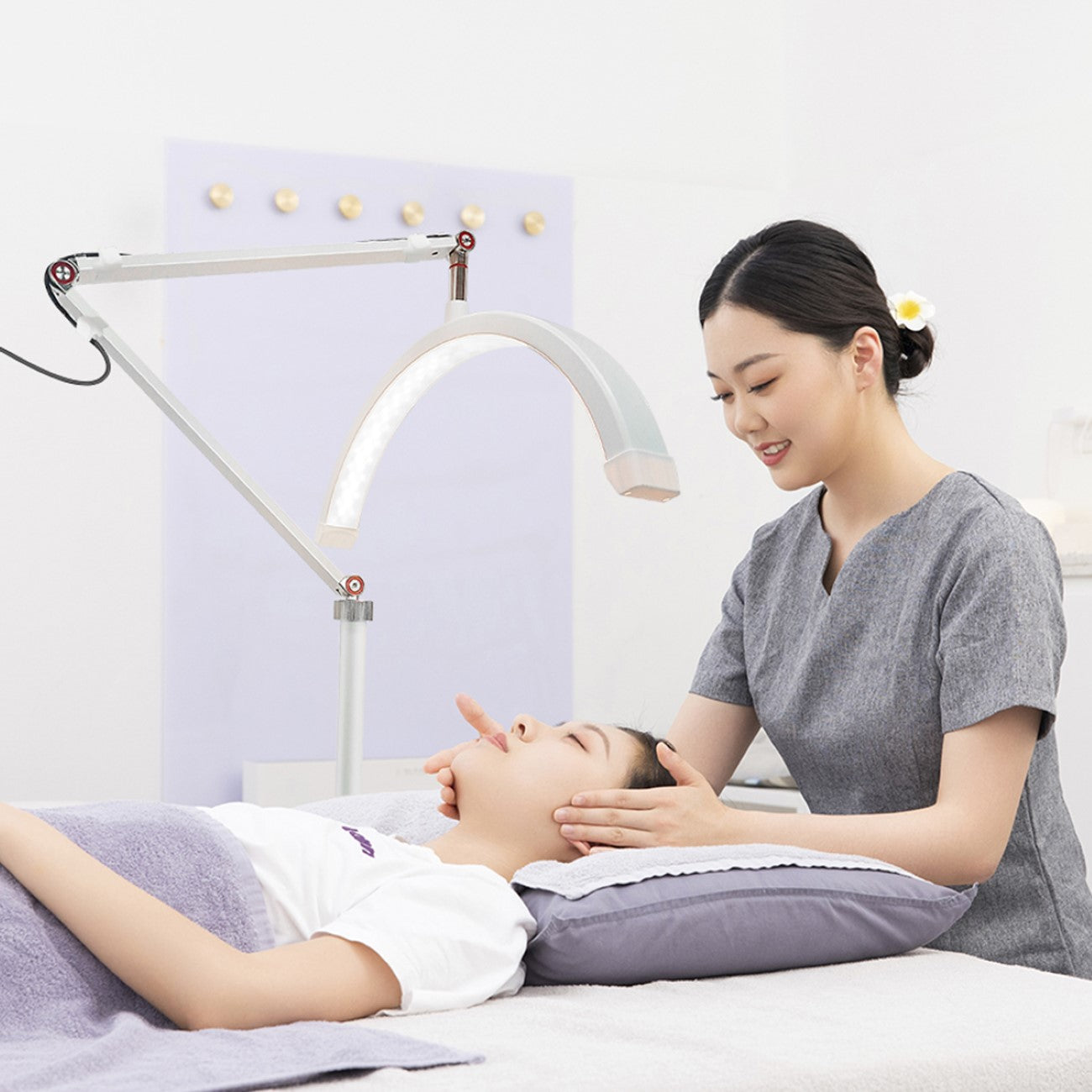 Faltbares Beauty Light LED Lampe für zB. Wimpern Gesichtsschönheit