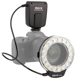 Makro Ringblitz Ringleuchte für Olympus Panasonic DSLR SLR Kameras FC-110 Blitz & Dauerlicht auch für Videoaufnahmen