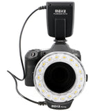 Makro Ringblitz Ringleuchte für Olympus Panasonic DSLR SLR Kameras FC-110 Blitz & Dauerlicht auch für Videoaufnahmen