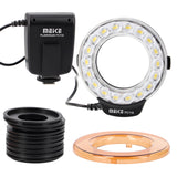 Makro Ringblitz Ringleuchte für Olympus Panasonic DSLR SLR Kameras FC-110 Blitz & Dauerlicht auch für Videoaufnahmen