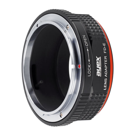 ayex Objektivadapter für Canon FD Objektive an Sony Alpha E-Mount Kameras FD-E