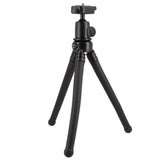 Flexibles 2-in-1 Tischstativ & Selfie-Pod mit Kugelkopf - Biegsame Beine & 1/4"-Anschlüsse